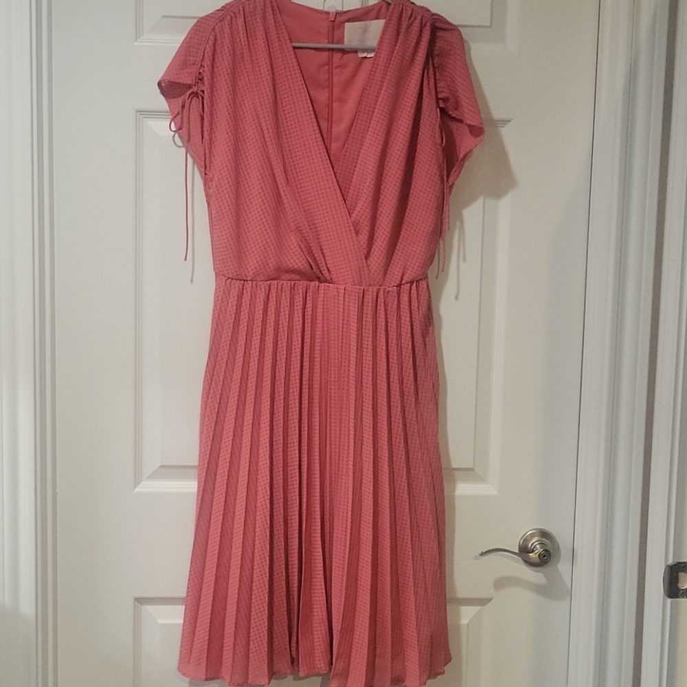 Gal Meets Glam Pleated Midi Dress